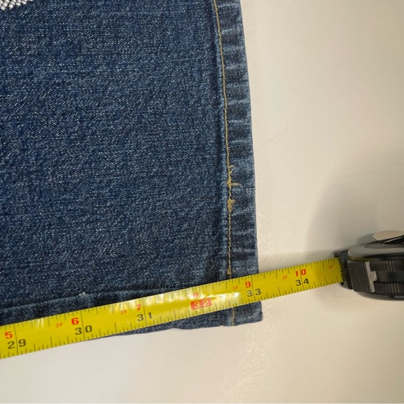 Havenbleu boot cut jeans with silver tone studded leg design - Picture 14 of 17